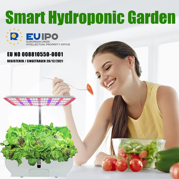 Hydroponic Garden Pots Planters Smart Indoor Garden LED Grow Light for Fruit Flower Hydroponics LED Grow Light Herbs Planter