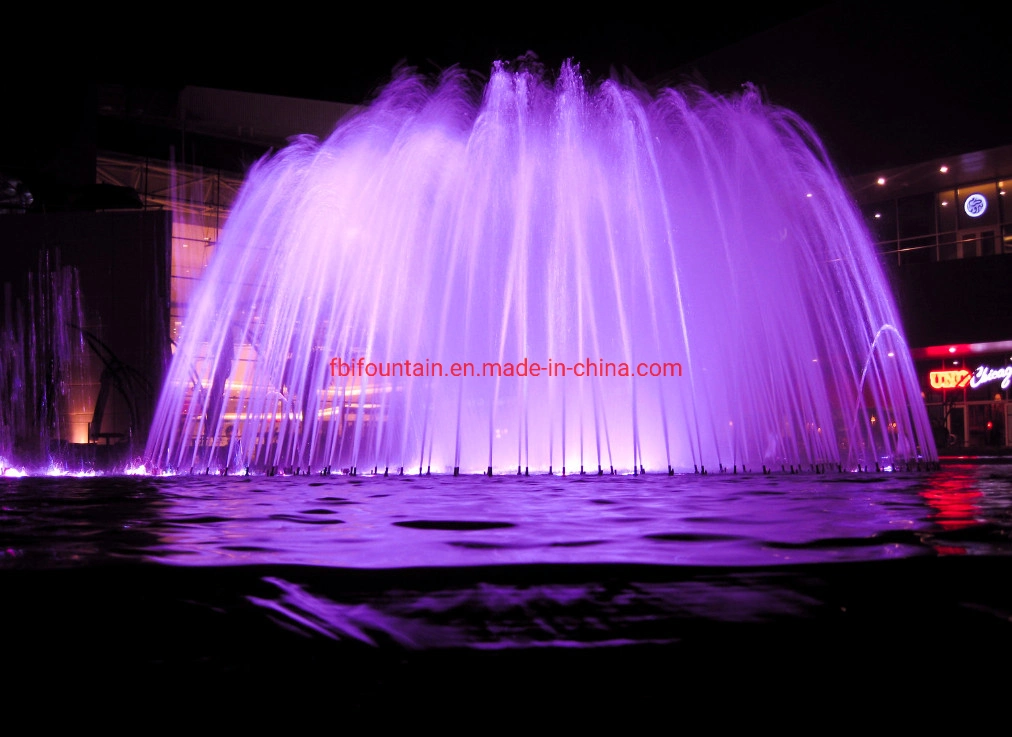 Garden Ornaments LED Light and Dancing Musical Water Fountain