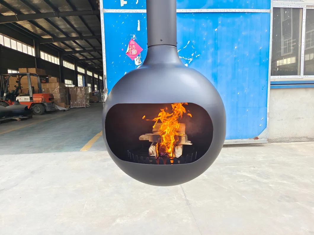 Wholesale Indoor House Roof Ceiling Suspended Fireplace