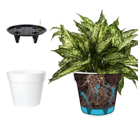 Plastic Plant Pot Self