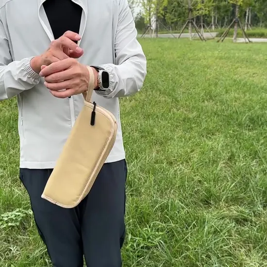 Outdoor Pen Bag Folding Chair Queue Seat Mini Small Bench Camping Fishing Stool Travel and Leisure Pen Bag Chair 