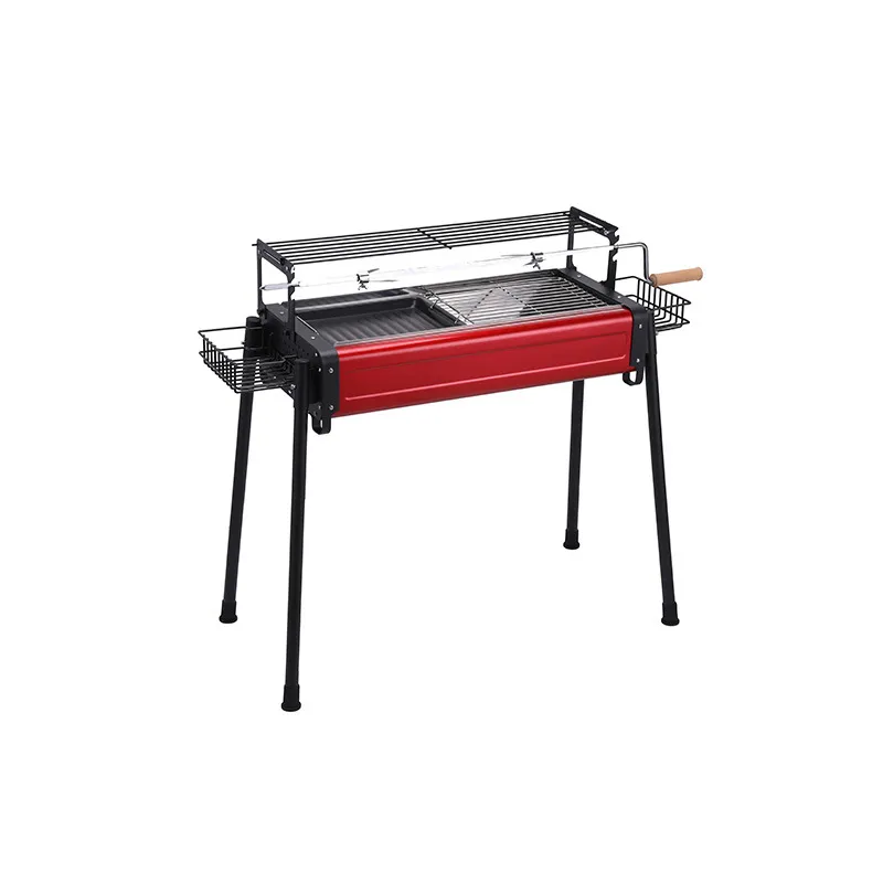 Wood Fire BBQ Design Top Sell Corten Steel Fire Pit Barbecue Grill BBQ