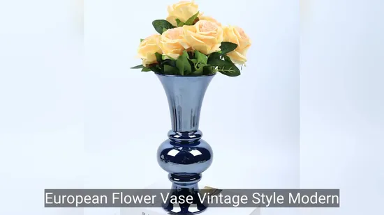 European Flower Vase Vintage Style Modern for Wedding Ceramic Tall Vases 
