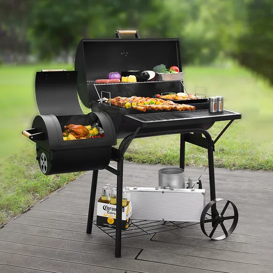 Courtyard Grill Outdoor American Charcoal Household Grill Villa Commercial Grill Smoke Stove 