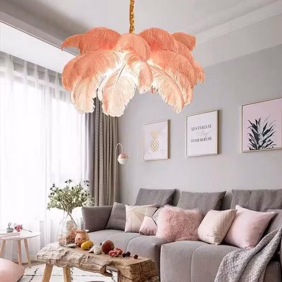 Modern American Euroueap Home Decoration Luxury Crystal Stainless Steel Brass Copper Iron Metal Hanging Pendant Lights Chandelier