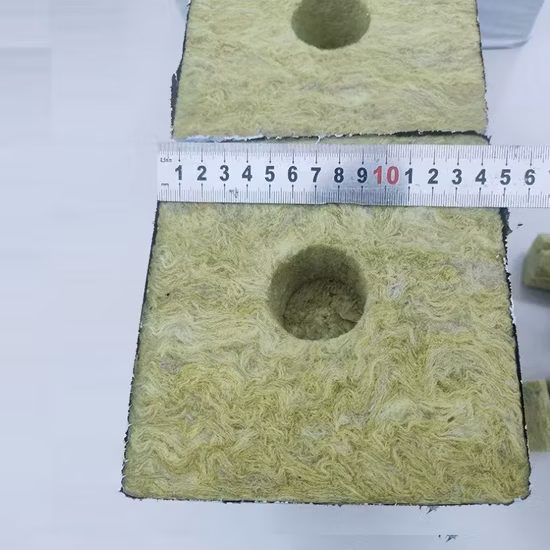 Rock Wool Cubes Cube Agricultural Hydroponic Grow Medium