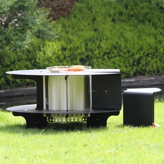 High Quality Outdoor Metal Firepit with Smokeless Charcoal 