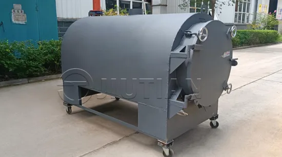 China Smokeless Coconut Shell Bamboo Shavings Barbecue Charcoal Carbonization Stove 