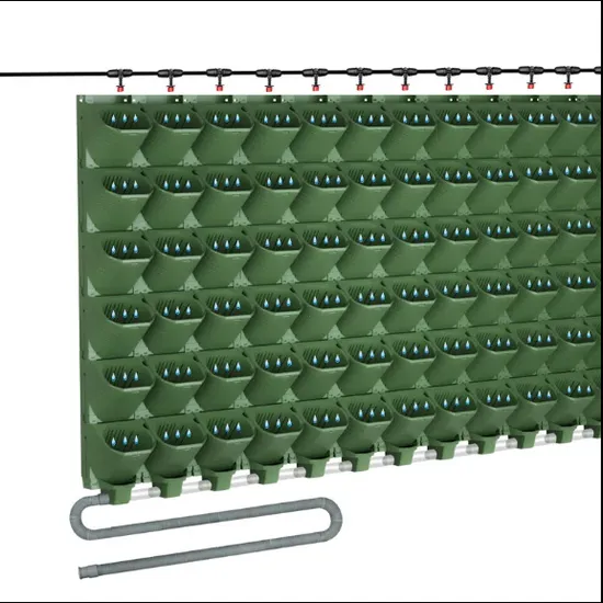 Naturix Patented Vertical Garden Wall System Outdoor Hanging Wall Planter Irrigation Greenwall Living Plastic Flower Pot 