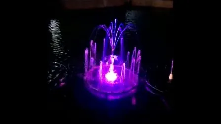 Hot Sale Outdoor Garden Decoration Small Circular Musical Water Fountain Equipment 