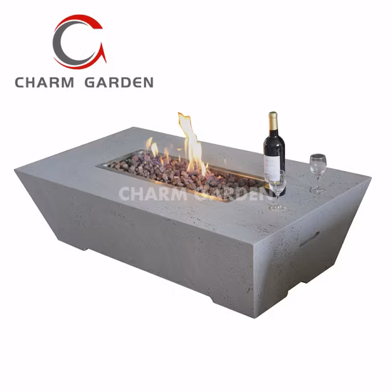Outdoor Gas Fire Pit Table From Xiamen Charm Garden