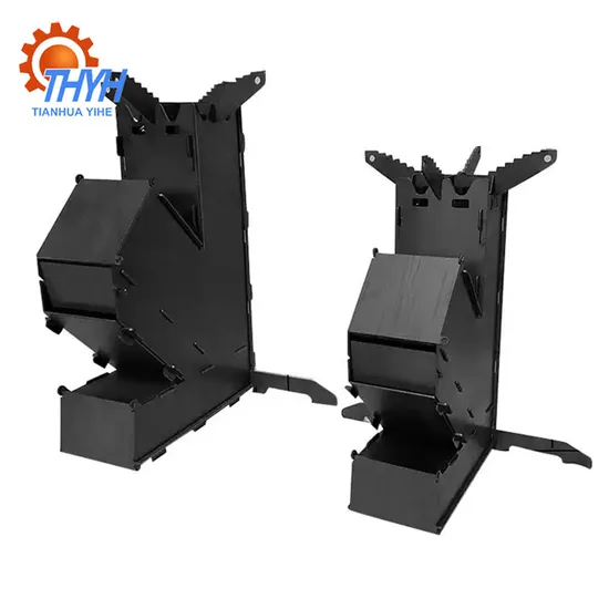 Outdoor Charcoal Firewood Burning Stoves Stainless Steel Kitchen Equipment Cooking Stoves 